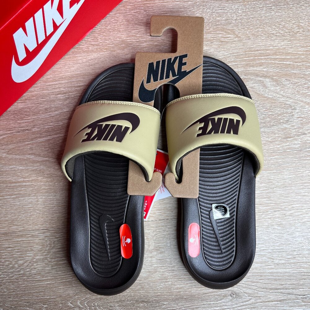 Nike Victori One Slide 'Wheat Grass Baroque Brown'